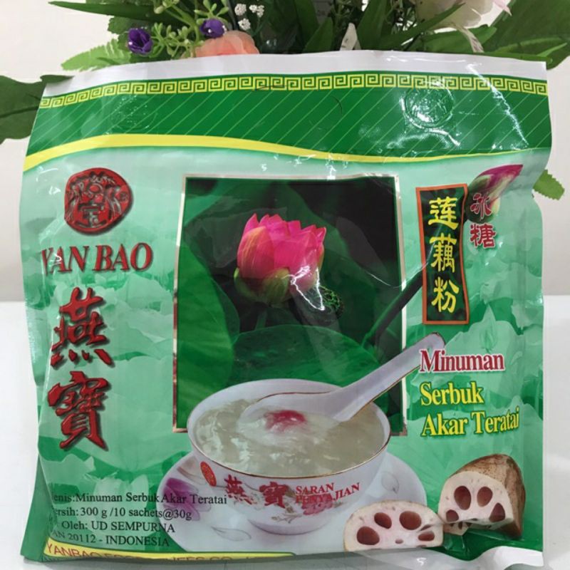 

Yan Bao Minuman Serbuk Akar Teratai 300gr @10sachet