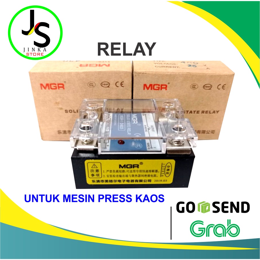 RELAY MESIN PRESS / PEMANAS MESIN PRESS / MGR