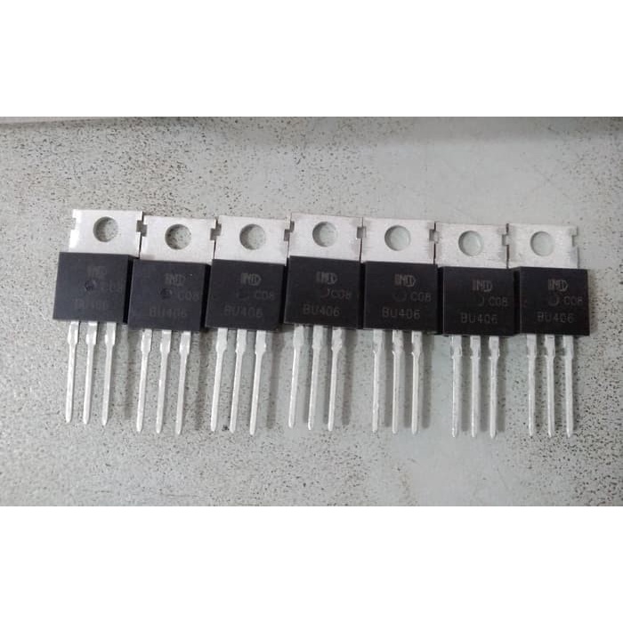 Transistor BU406 7A/200V High-Voltage Switching Tube IC To-220