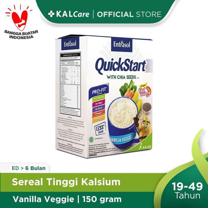 

Entrasol Quick Start Cereal Vanilla Veggie 5X30 G