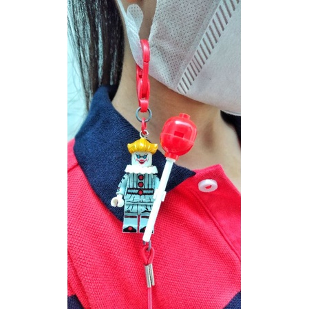 PENNYWISE / Tali Masker / Strap Mask / Tali masker anak / Tali masker Lego