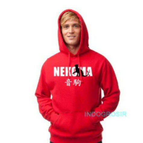 Jaket Hoodie Jumper Anime Haikyuu NEKOMA kanji