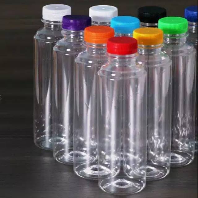 Botol Kosong 250ml - Botol 250ml - Botol Kemasan 250ml - PET - Bkn Botol Almond