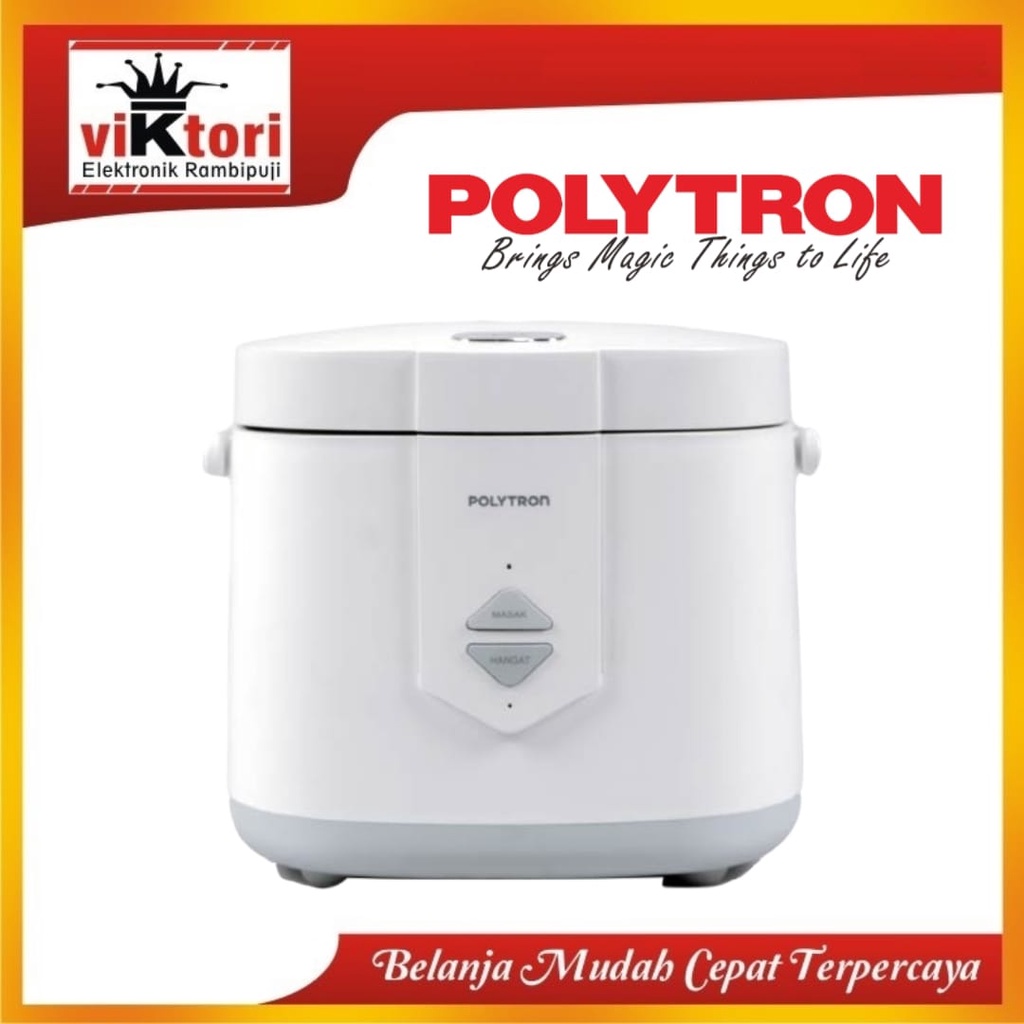 POLYTRON RICE COOKER DONABE PRC 1201 2 LITER / MAGIC COM POLYTRON / PENANAK NASI / MAGIC WARMER PLUS / 3IN1