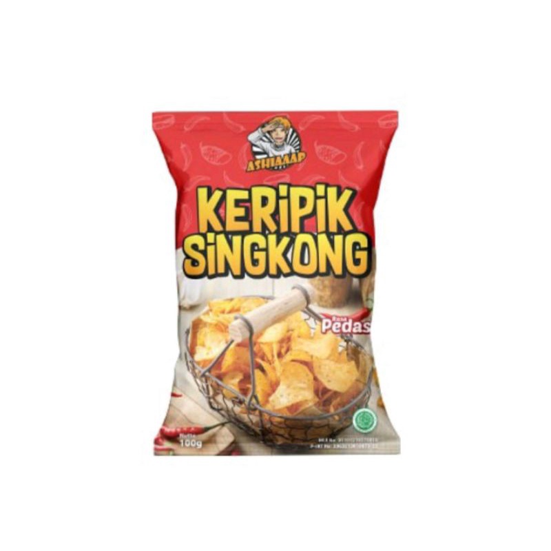 

Ashiaaap Keripik Singkong Pedas (100 g) / Pikset