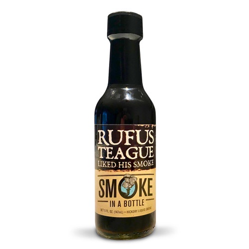 Rufus Teague Hickory Liquid Smoke Bumbu Saus BBQ Asap Cair Smokey USA