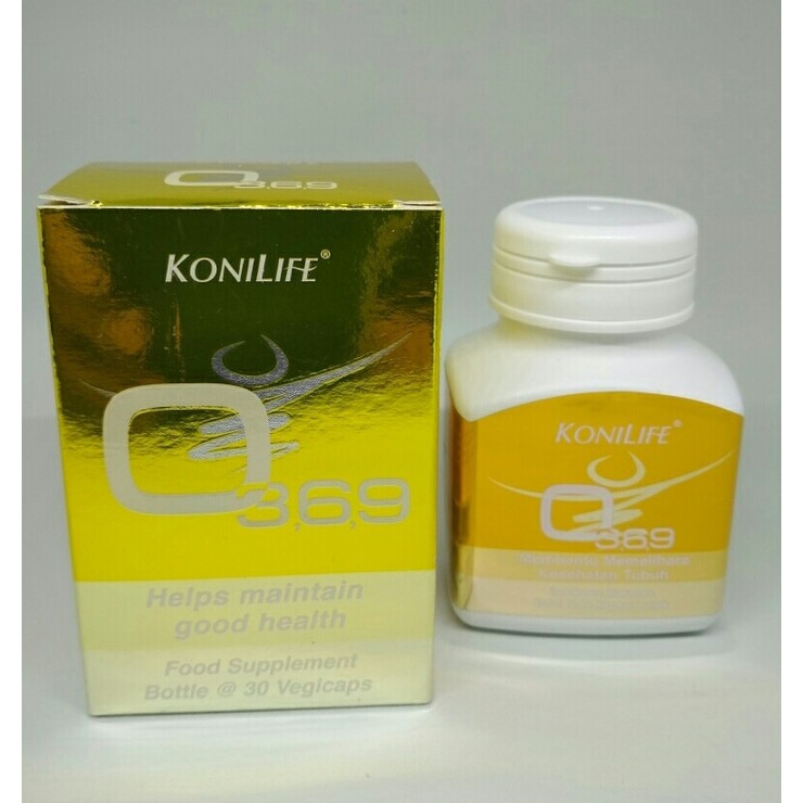 Jual Konilife Omega O369 Omega 3 plus DHA, EPA original guaranted