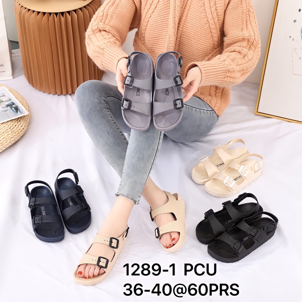 (COD) Sandal Gunung Jesper Import Jelly Wanita Balance 1289-1