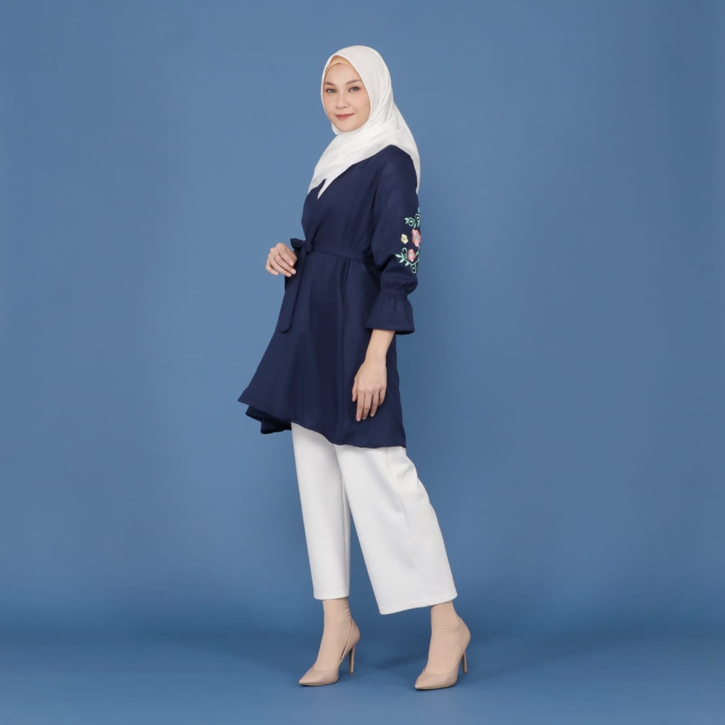 ZAHRA - Cardigan Wanita Muslim BORA CARDY BORDIR