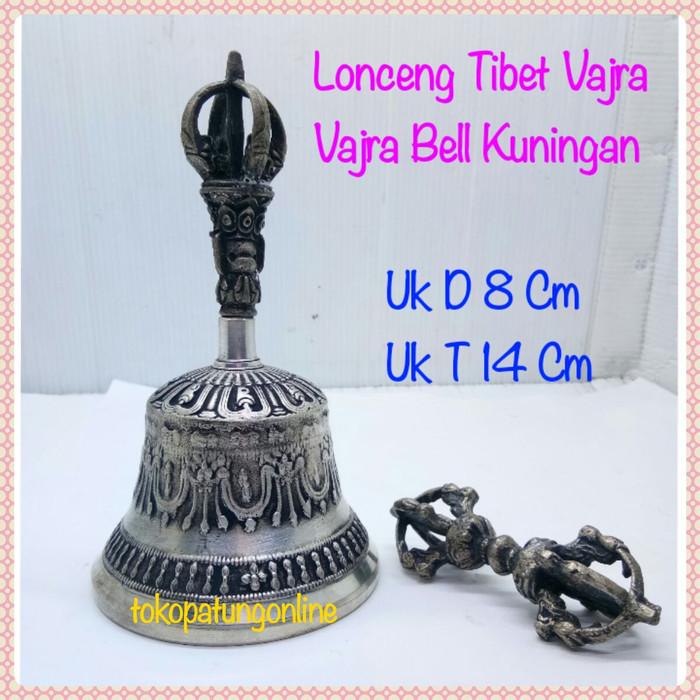 Patung | Lonceng Tibet Vajra Bell Kuningan 02 Kualitas Terbaik
