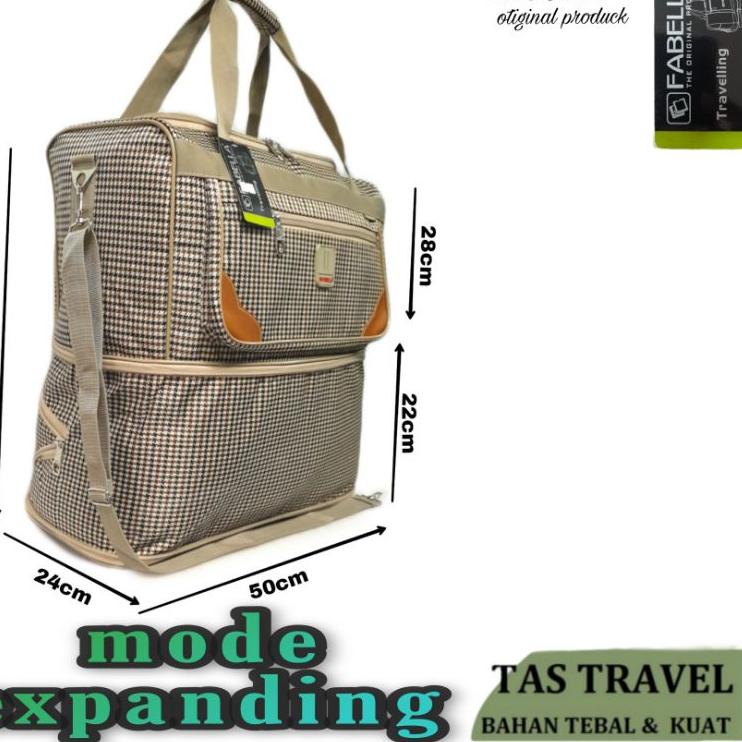 Top Shipment TAS TRAVEL TAS TINGKAT FABELLA TAS PAKAIAN BESAR TAS MUDIK TAS MULTIFUNGSI