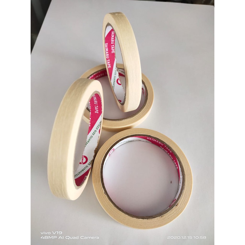

DAIMARU Lakban kertas 12mm kecil - masking tape