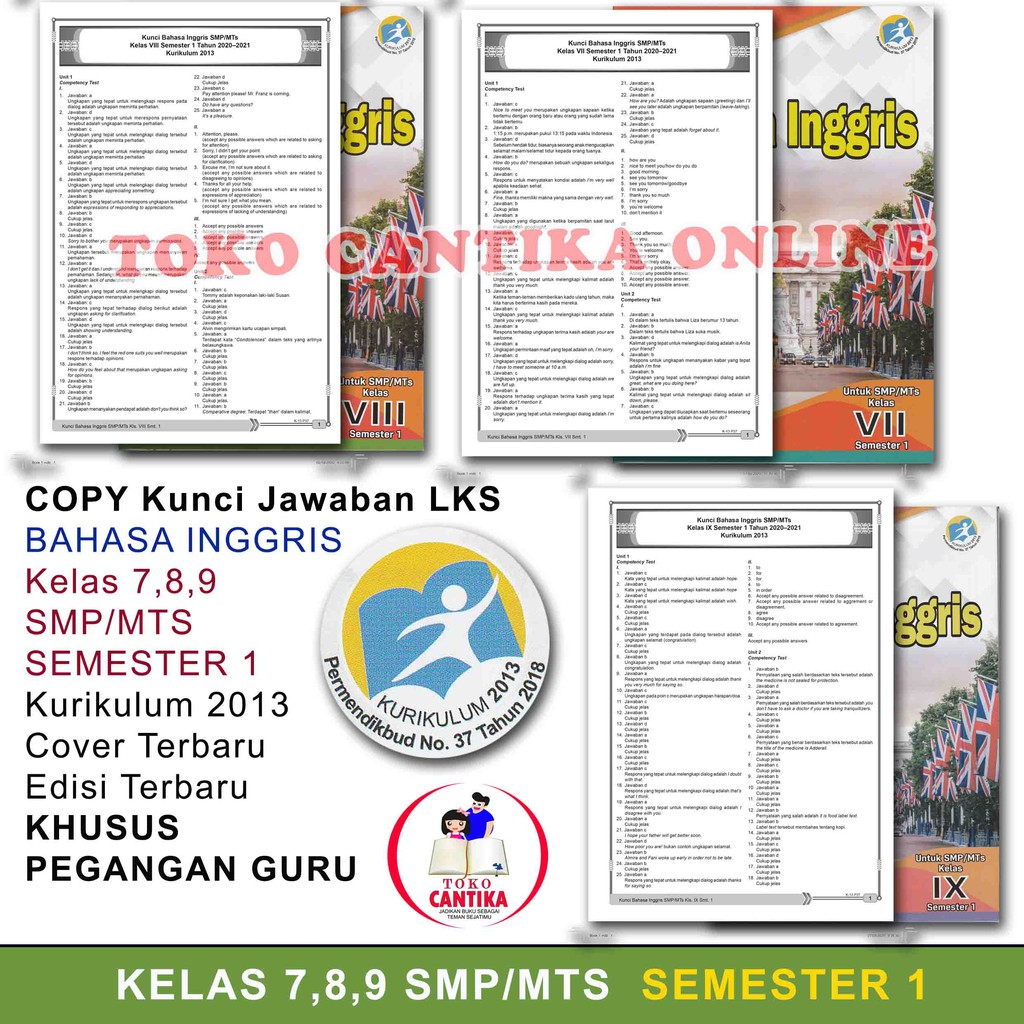 ★ Get kunci jawaban lks bahasa inggris k13 kls 9 pics