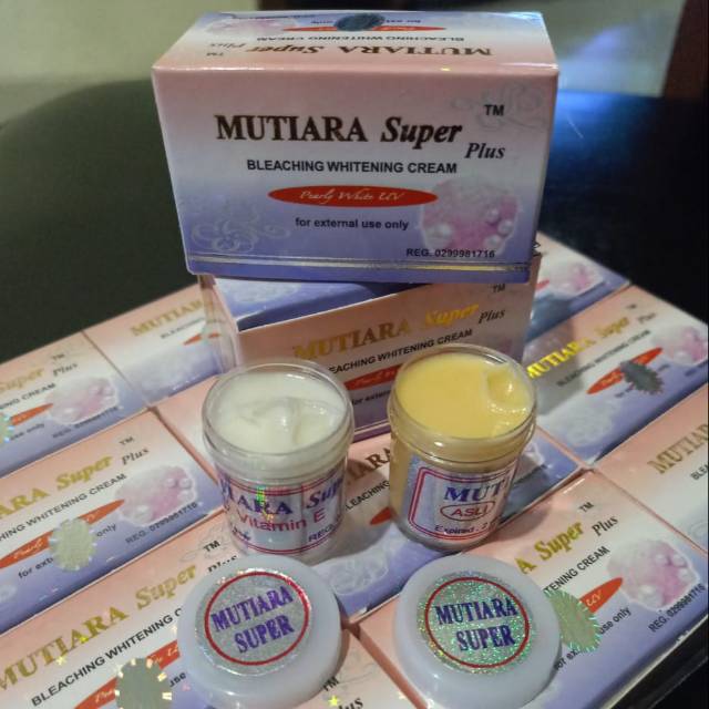 (Lusinan) Cream Mutiara Super pink