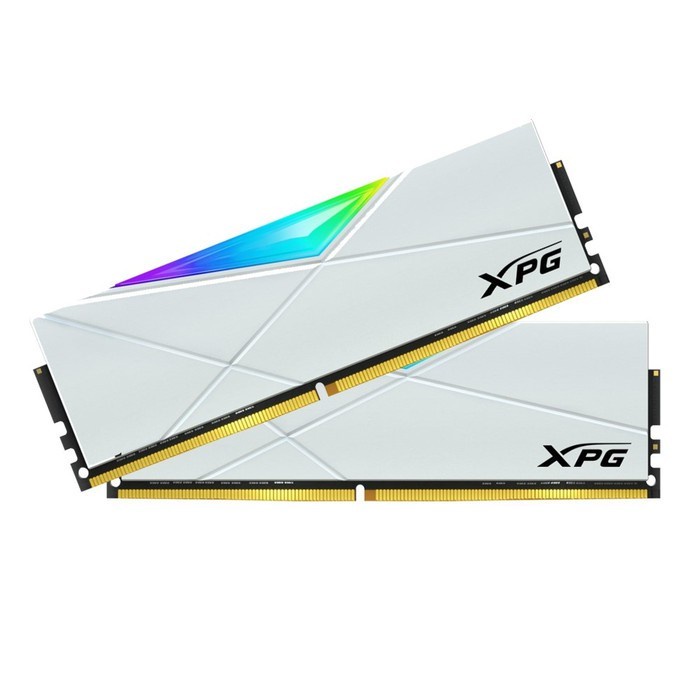 ADATA DDR4 XPG SPECTRIX D50 WHITE VERSION PC25600 3200MHz 32GB (2X16GB) Dual Channel - RGB
