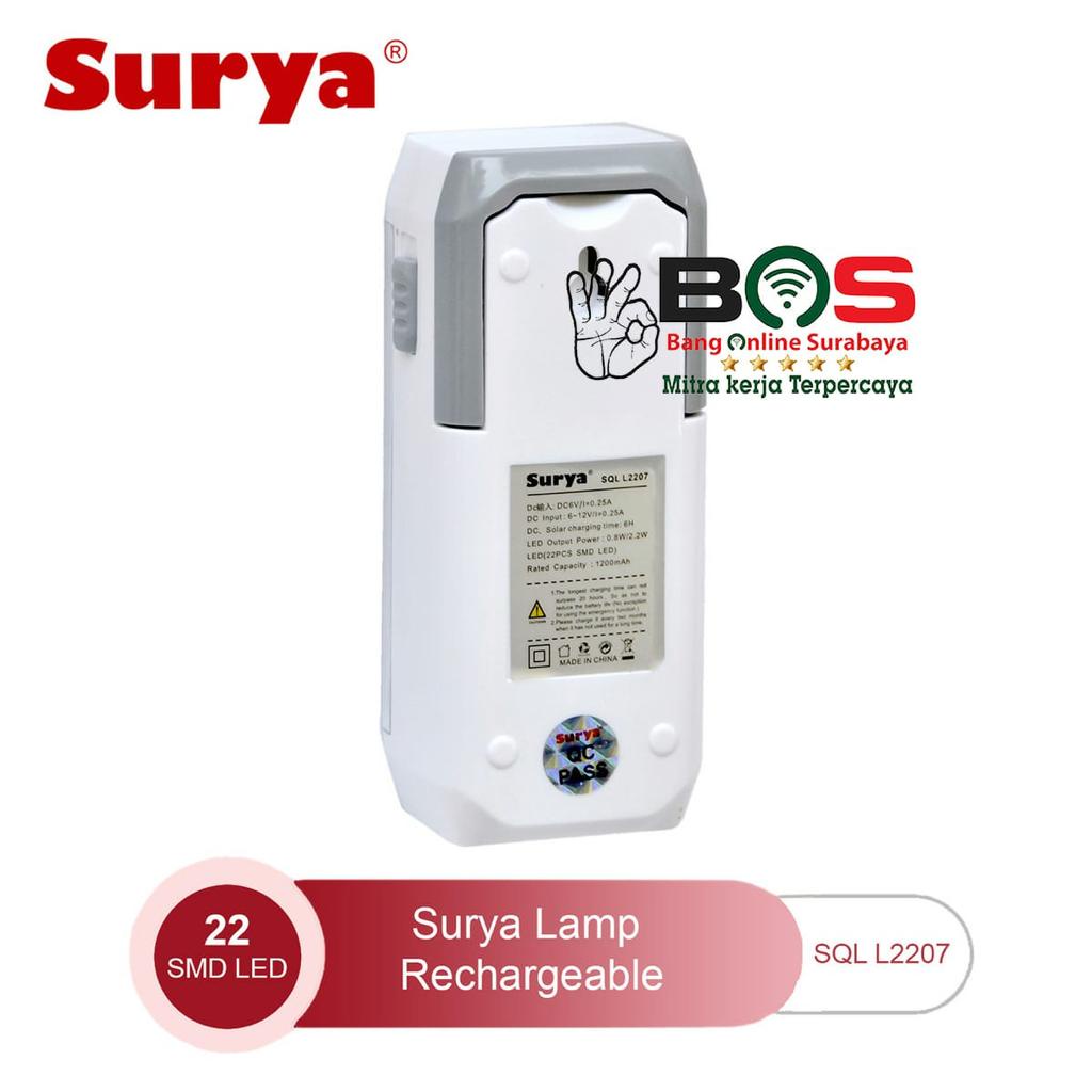 Lampu Emergency Surya SQL L 2207 SQL L2207 Emergency Lamp Lampu Darurat