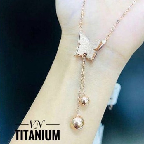 Titanium kalung wanita S12