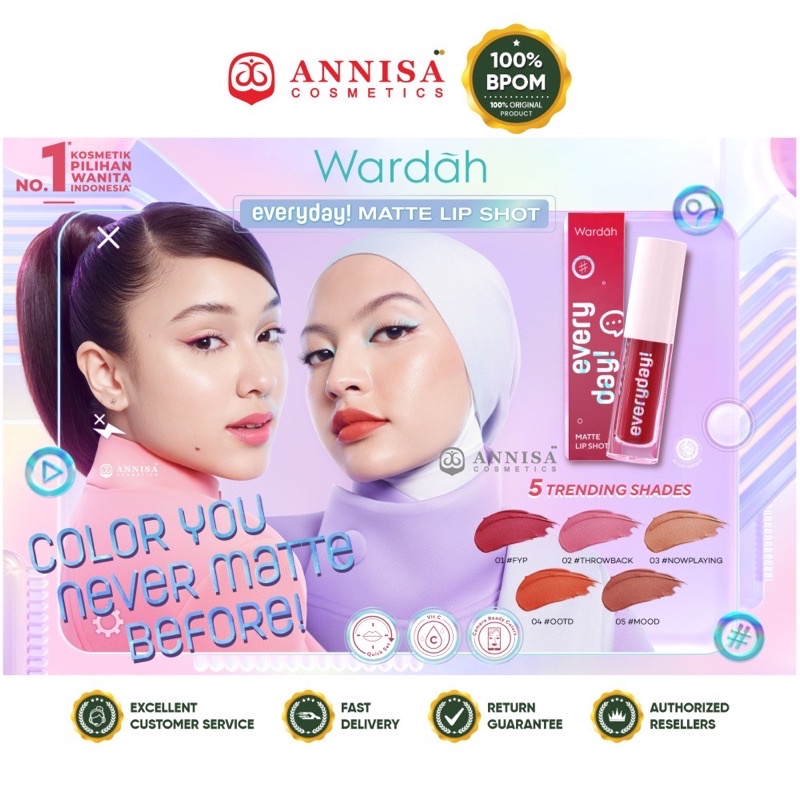 Wardah Every Day Matte Lip Shot 1.8g