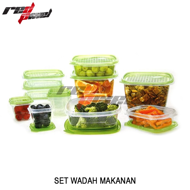 SET WADAH MAKAN - HIJAU