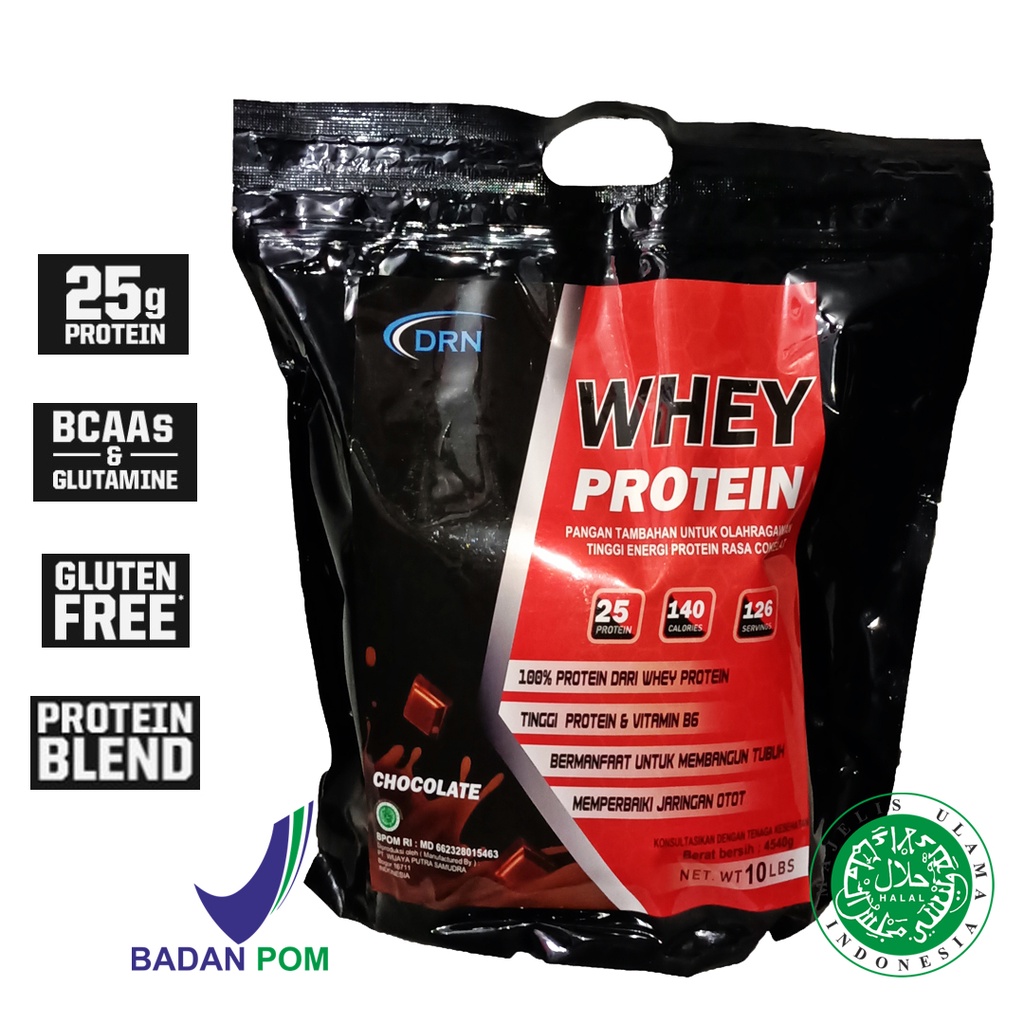 Suplemen Fitness Doctor Nutrition DRN Whey Protein 10 lbs Dr Nutrition