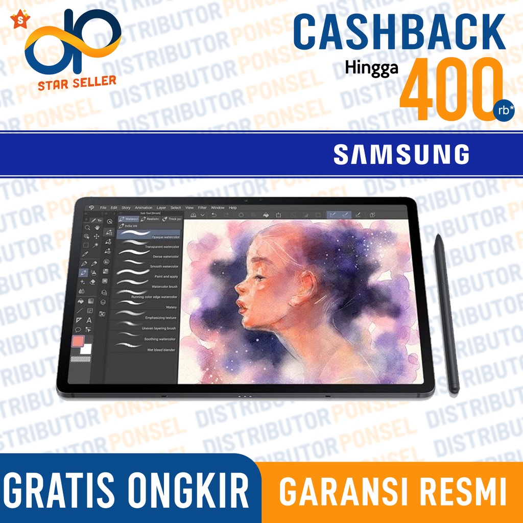 Samsung Galaxy Tab S7 FE 5G 6GB 128GB Garansi Resmi Sein Samsung S7FE 6 GB 128 GB