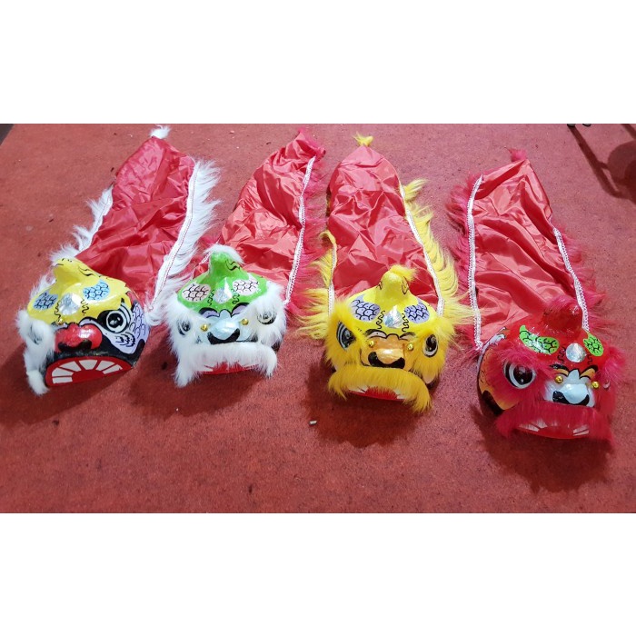 Topi Barongsai Murah Kepala Barongsai KECIL Kado Mainan Barongsai Anak Harga Grosir Termurah