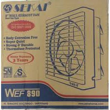 SEKAI Exhaust Fan Dinding / Kipas Angin Hexos 8 Inch - WEF 890