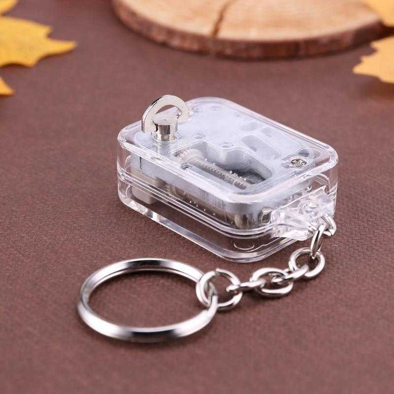 Bayar Ditempat VKTECH Kotak Musik DIY 18 Tones Music Box Keychain - MBB18