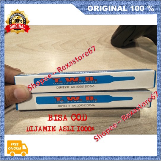 [BISA COD] PROMO Termometer Air Raksa   Alat Mengukur Suhu Tubuh ASLI