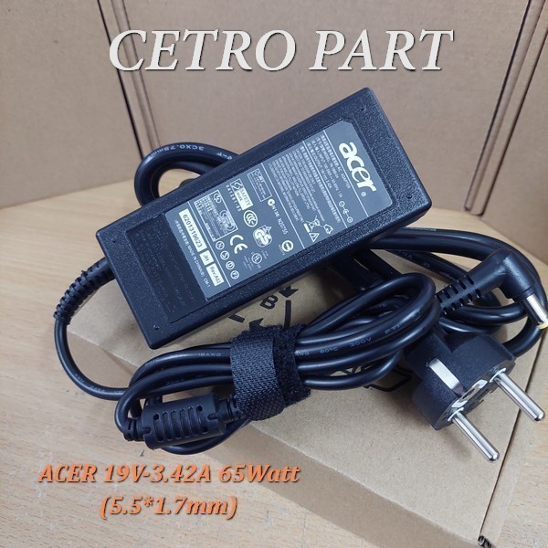 Adaptor Charger Acer ASPIRE E1 E1-430 E1-431 E1-471 E1-571 E1-422 65W