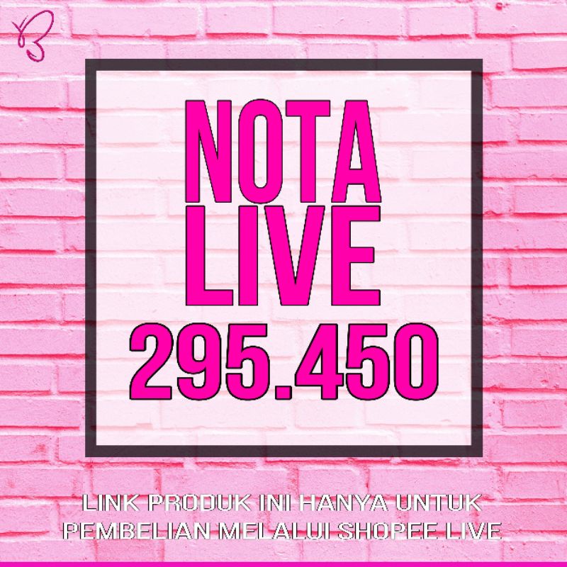 Nota Live 295.450 - BBPO.STORE -