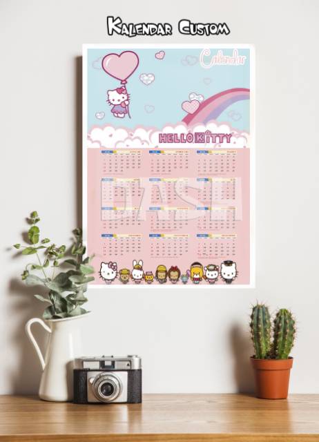 Kalender Kartun 2023 Murah Meriah