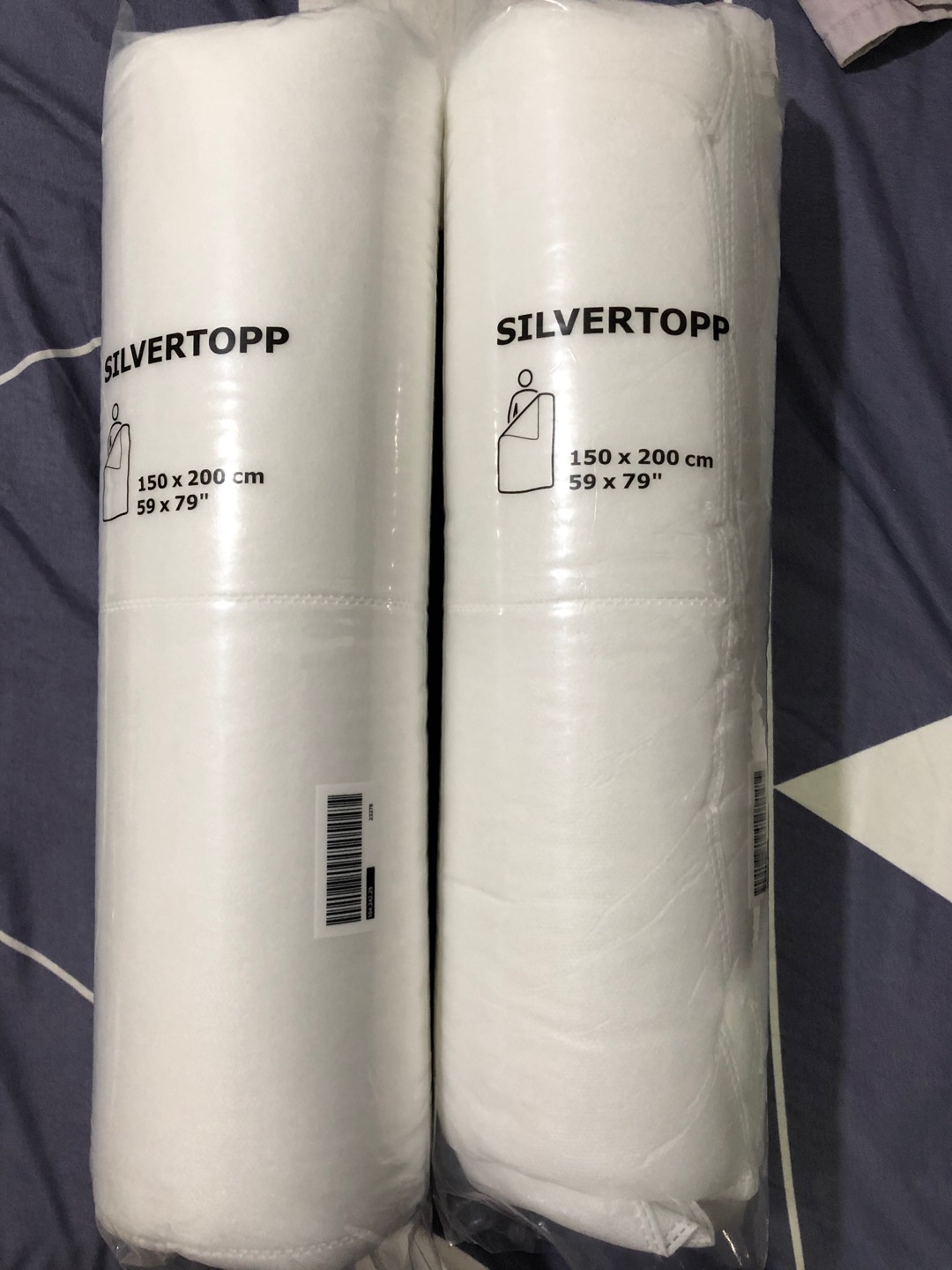 Silvertopp 150x200cm Quilt Tipis Isi Selimut Poliester Dalaman Selimut