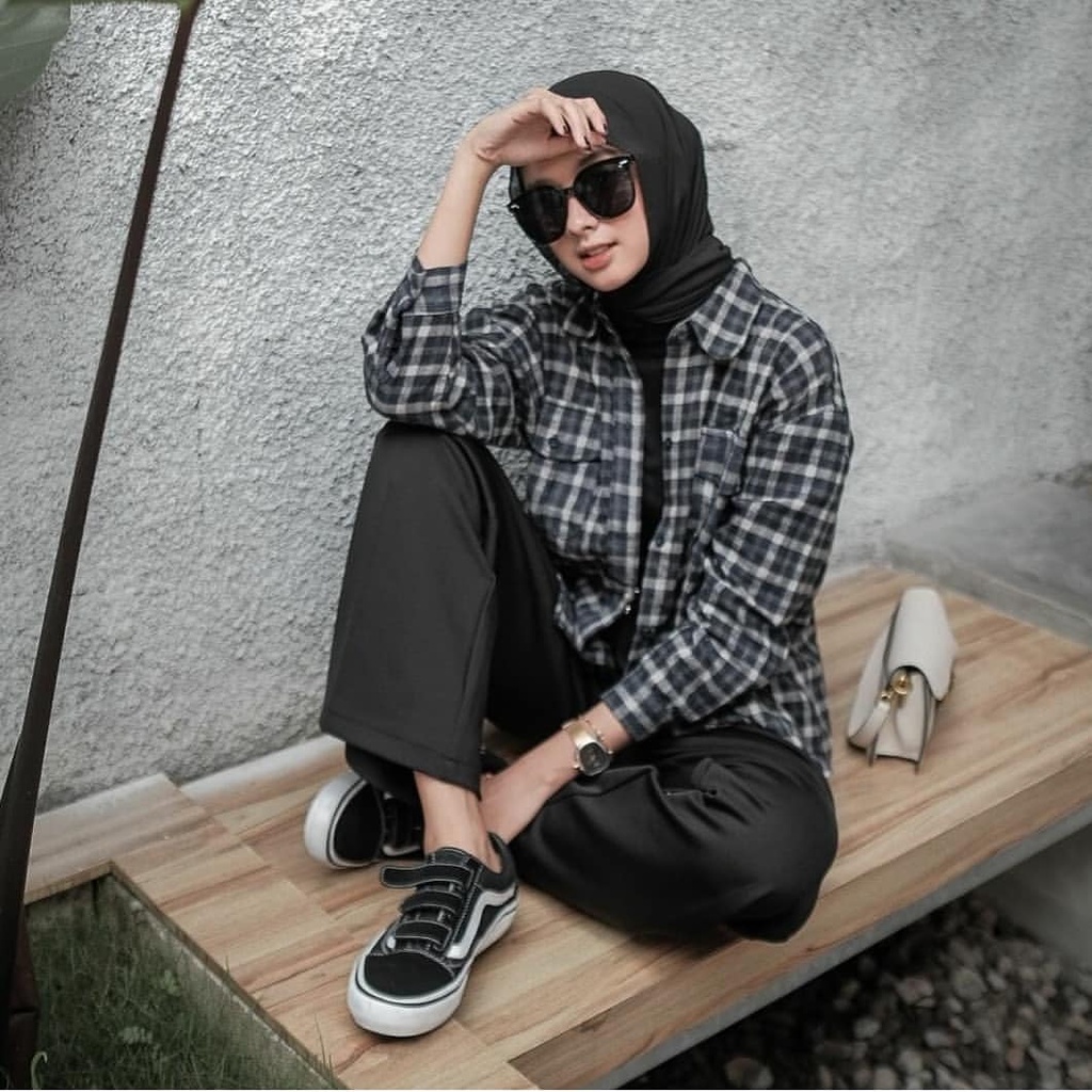 KEMEJA FLANEL PRIA IMPOR DISTRO KUALITAS PREMIUM LENGAN PANJANG UNISEX KOTAK KOTAK FLANNEL WANITA 2022