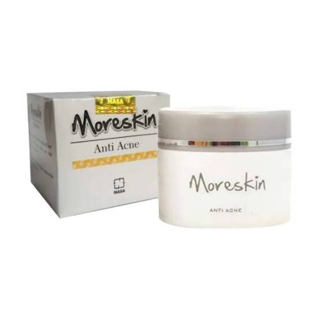 MORESKIN ANTI ACNE NASA - Usir cantik jerawat dan bopeng di wajah