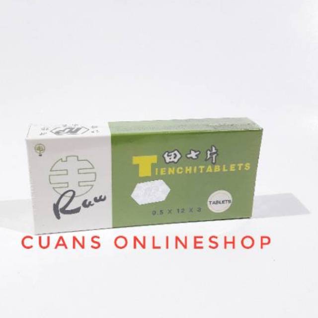 

TienChi Tablets | Tien Chi Tablet Obat Sirkulasi Darah Kolesterol 36's