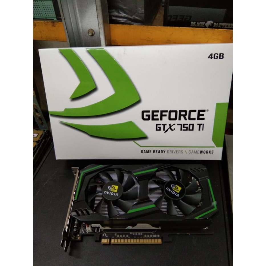 Jual Vga Nvidia Geforce Gtx 750 Ti 4gb Ddr5 128 Bit Indonesia Shopee Indonesia