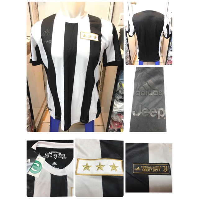 JERSEY JUVENTUS ANNIVERSARY 120 YEARS GRADE ORI