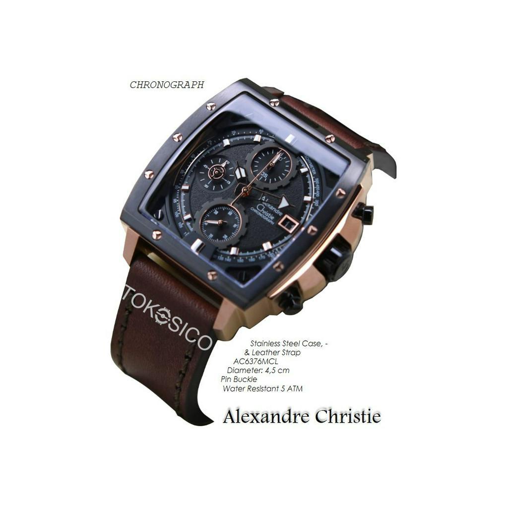 JAM ALEXANDER CHRISTIE PRIA ORIGINAL MODEL KOTAK SPORTY AC 6376 ALEXANDRE CRISTY 100% ORI CRISTIE