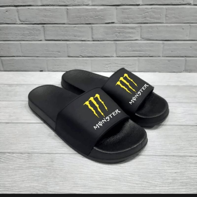 Sandal Slide Pria Monster Sandal Karet