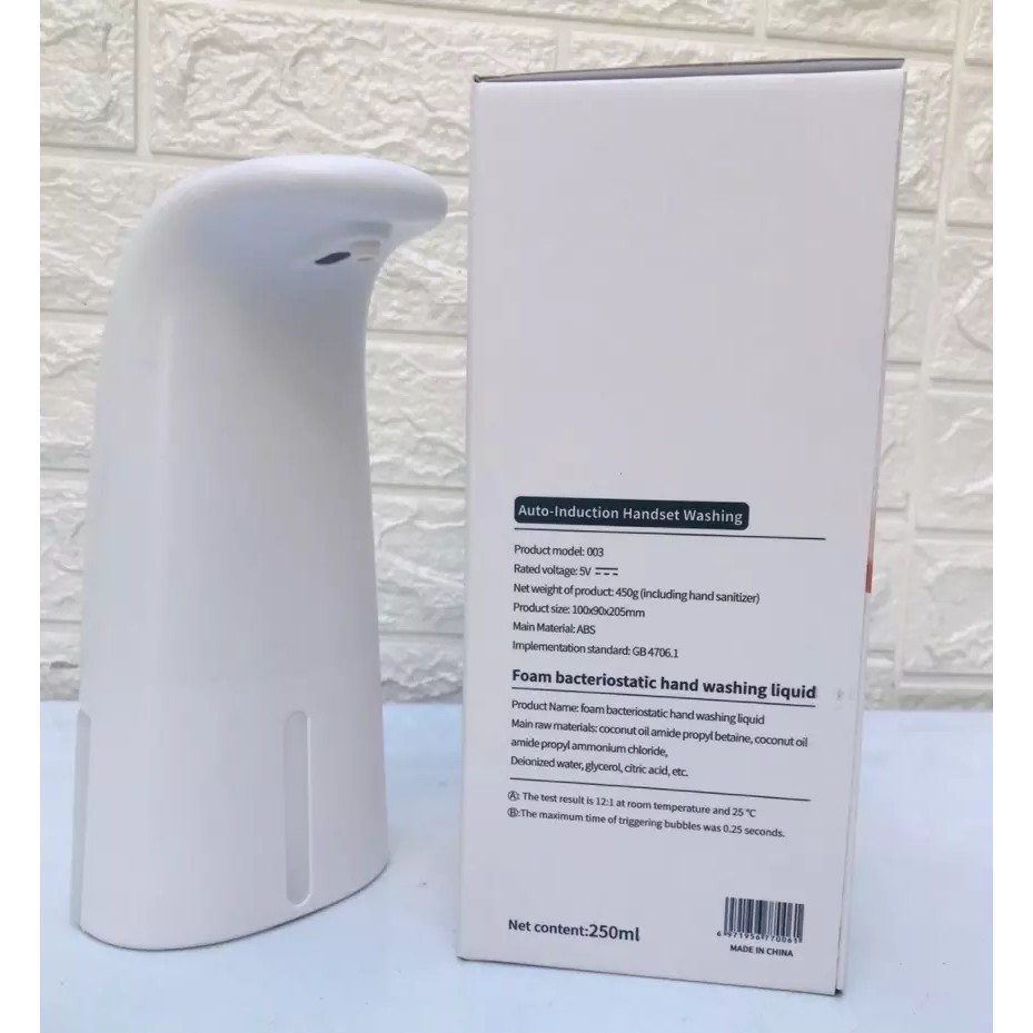 Automatic Induction Hand Foaming Touchless Soap Dispenser - WHD-003 - Dispenser Sabun Otomatis