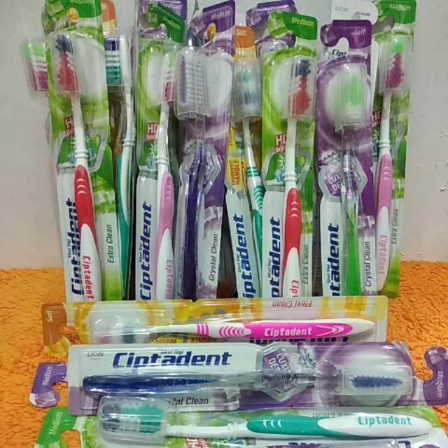 Ciptadent Sikat Gigi (single pack) Crystal Clean / Extra Clean / Flexi Clean