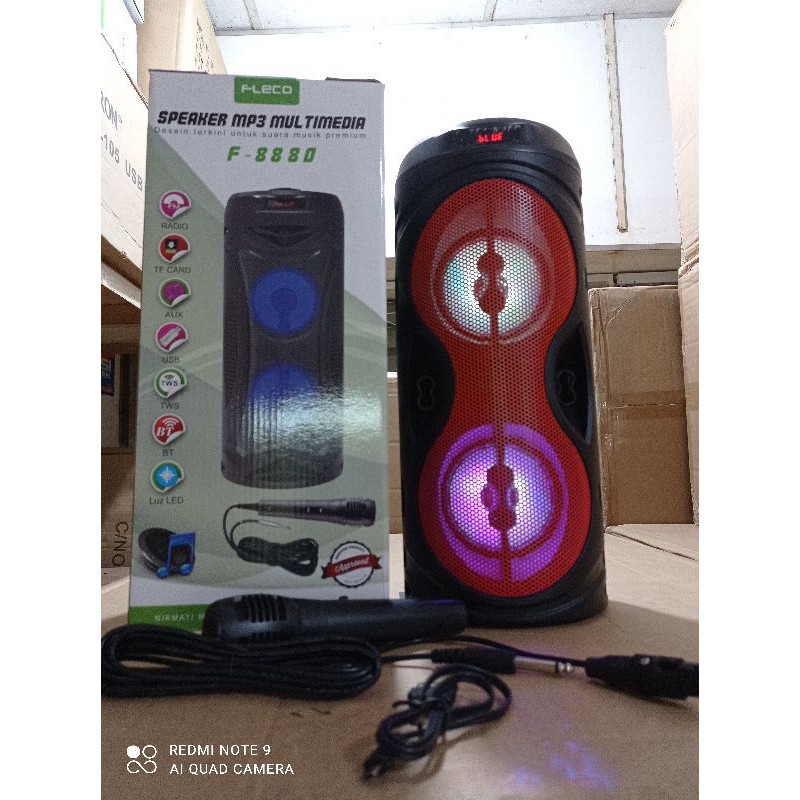 COD Speaker bluetooth Multimedia FLECO F-8880/8879