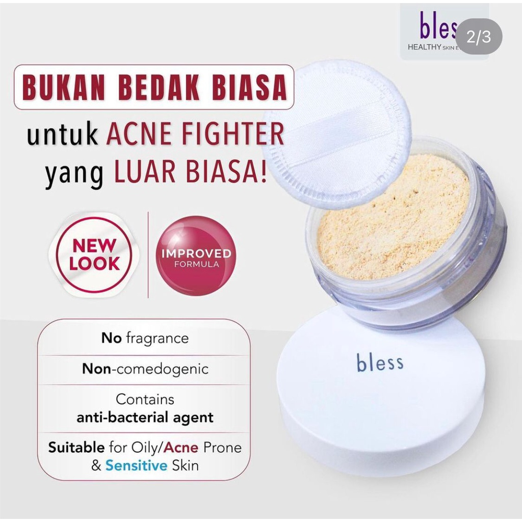 Bless Acne Face Powder Ivory 21 gr