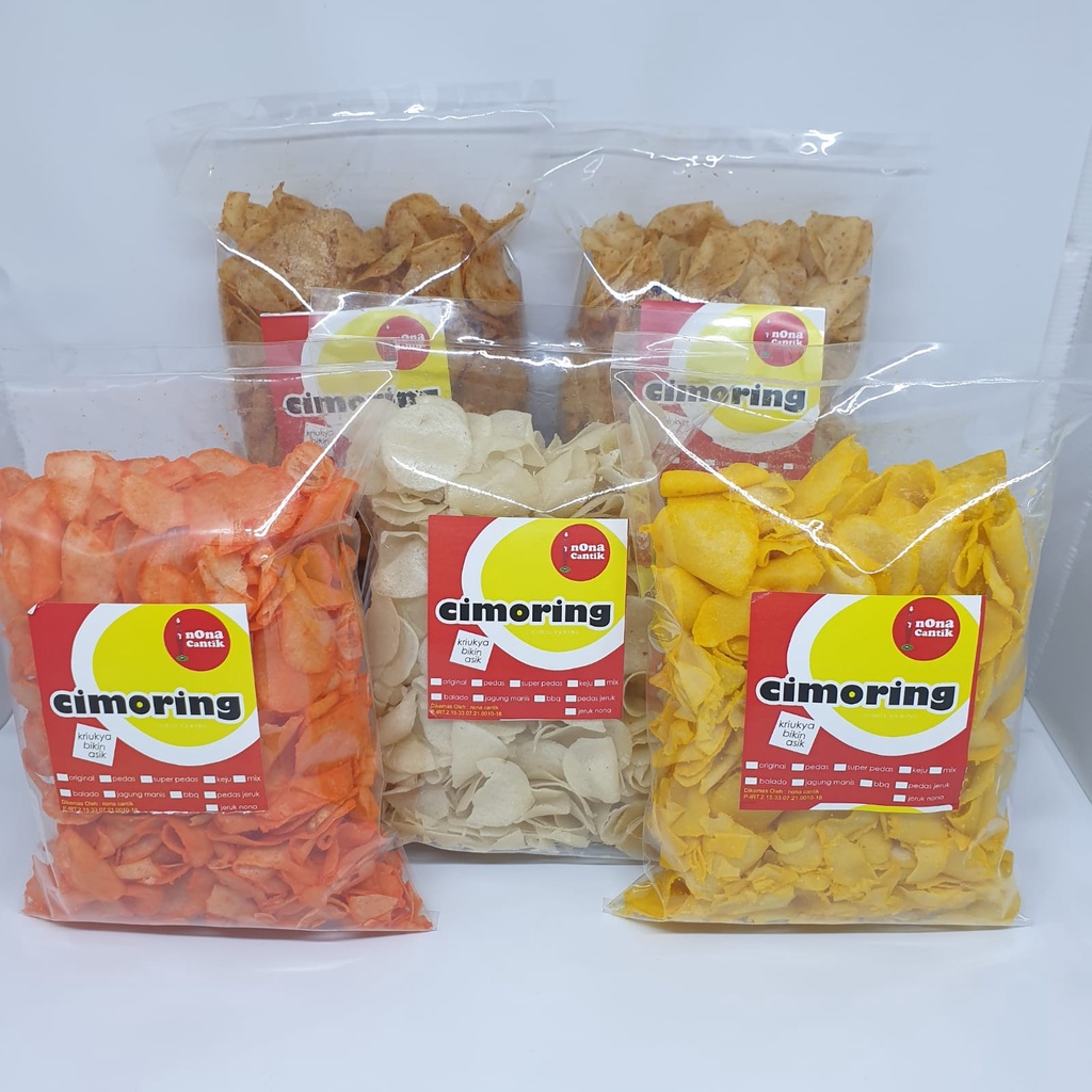 

Keripik CIMORING Cimol Kering Khas Wonosobo