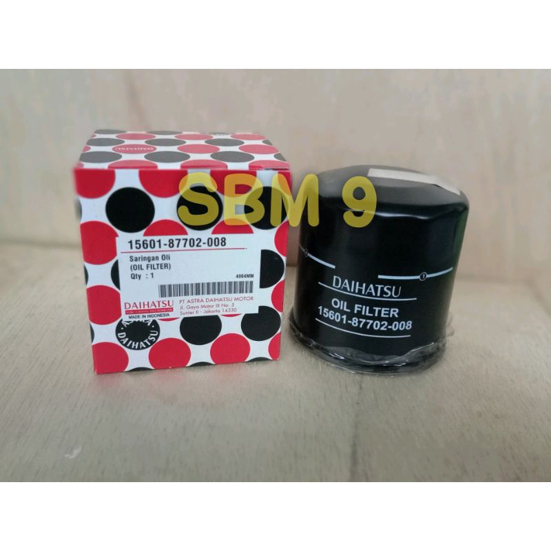 Filter Oli Mobil Daihatsu Cherade Original