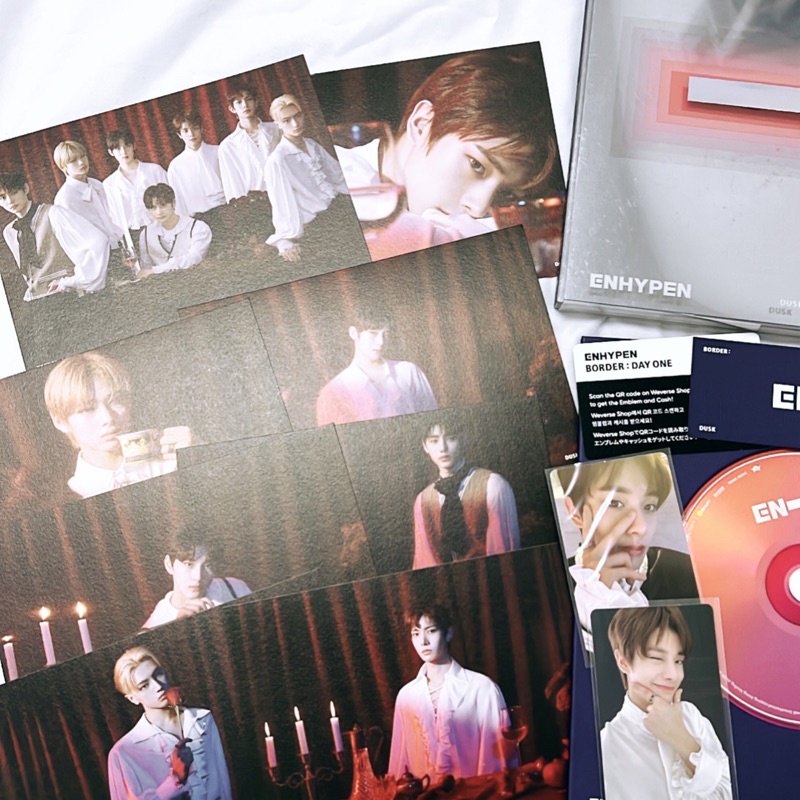 [ UNSEALED ] ENHYPEN - BORDER : DAY ONE (Dusk vers) [ JAKE PHOTOCARD ]