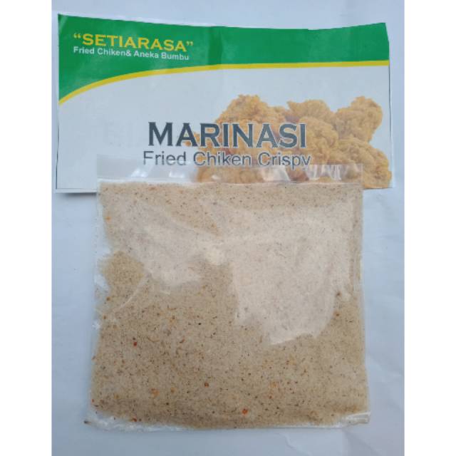 

BUMBU MARINASI FRIED CHICKEN 25G