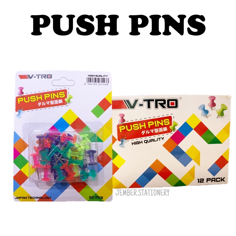 

(1set) Push Pin / Jarum Tekan