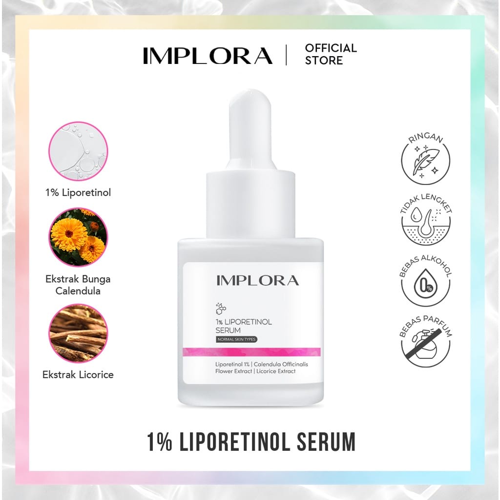 IMPLORA - Face Serum (Serum Wajah) ORIGINAL BPOM